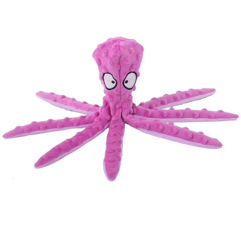 Soft & Sustainable Plush Octopus – Fun for Happy Pets!