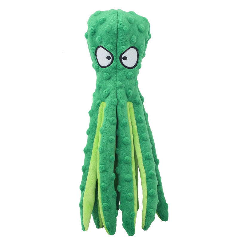 Soft & Sustainable Plush Octopus – Fun for Happy Pets!