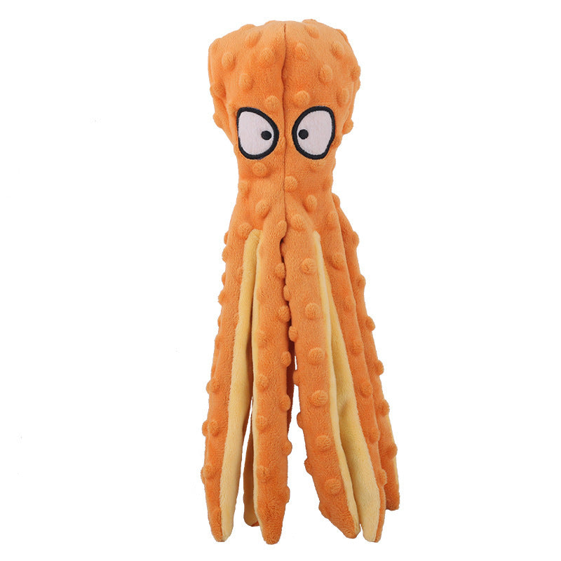 Soft & Sustainable Plush Octopus – Fun for Happy Pets!