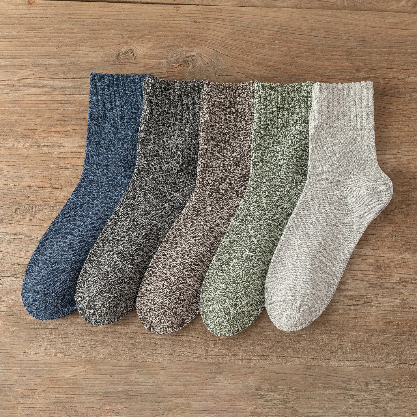 Cozy Winter Socks – Warm, Stylish & Ultra-Comfortable 5 pairs