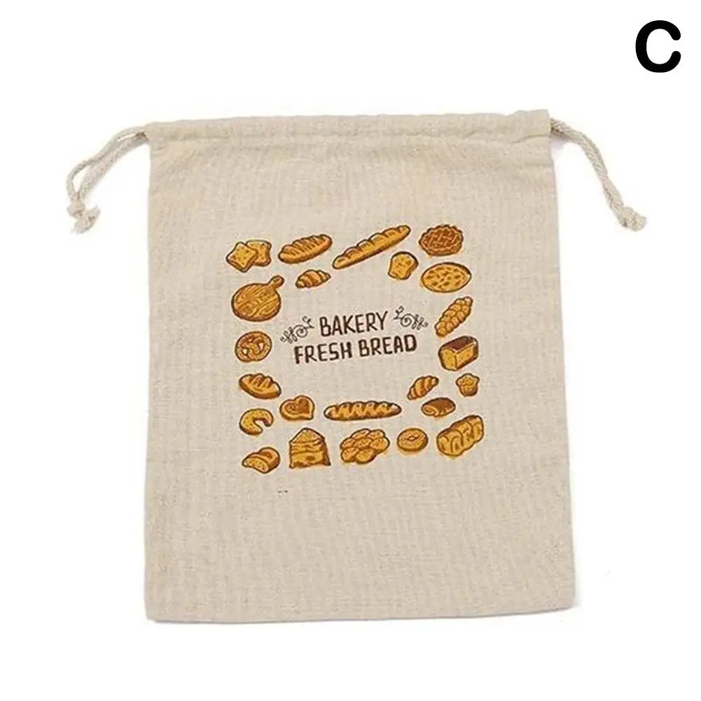 Reusable Linen Bread Bags – Keep Your Bread Fresh!