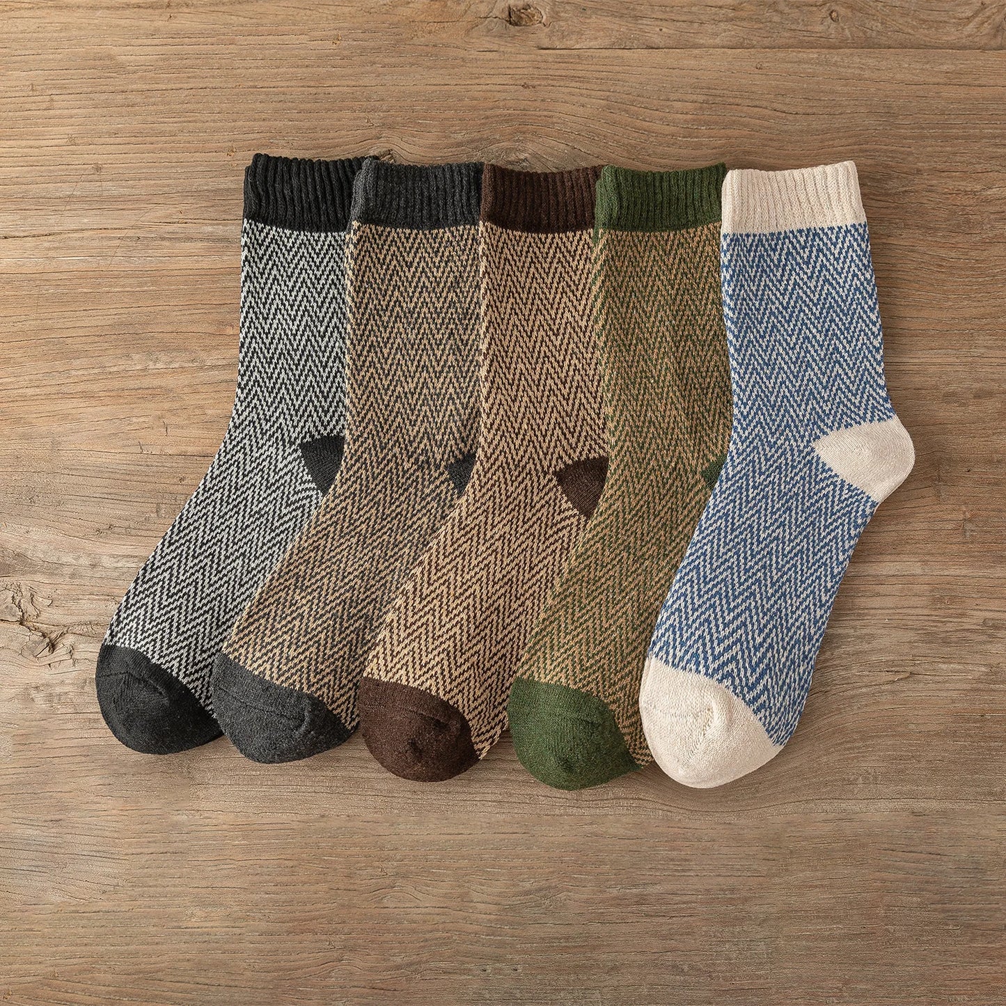 Cozy Winter Socks – Warm, Stylish & Ultra-Comfortable 5 pairs