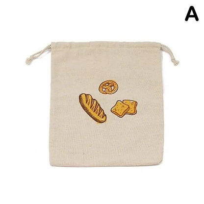 Reusable Linen Bread Bags – Keep Your Bread Fresh!